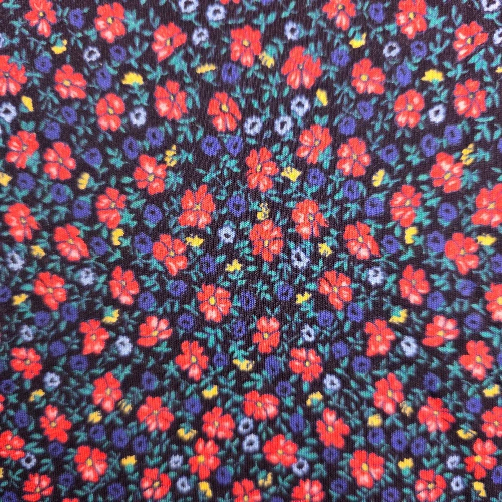 Polo Golf Ralph Lauren Polo Mens M Navy Blue Red Floral Print Short Sleeve Shirt